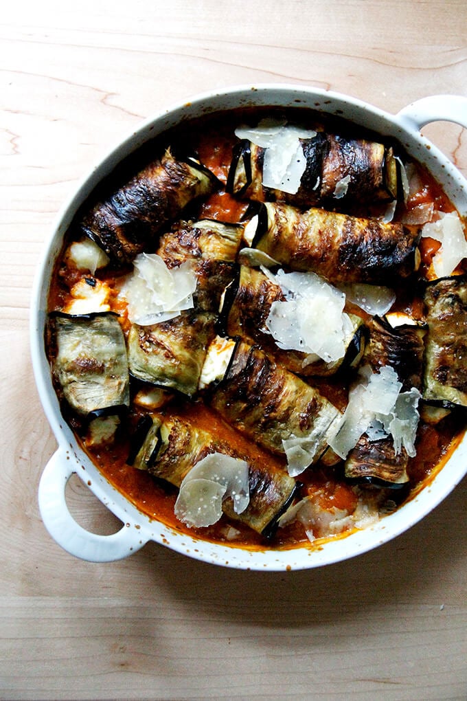 Easy Roasted Eggplant Involtini: Skip the Fryer for Flavor